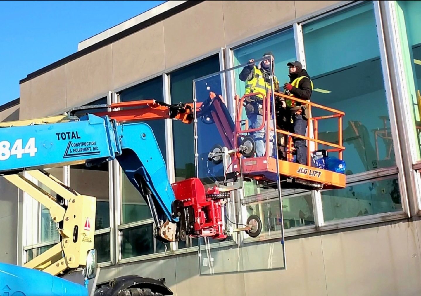 Commercial glass project